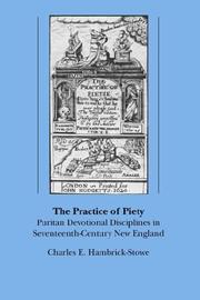 Front cover of The practice of piety by Charles E. Hambrick-Stowe