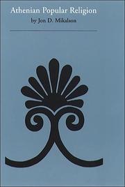 Front cover of Athenian popular religion by Jon D. Mikalson