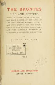 Cover of The Brontes by Clement King Shorter