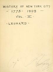 Cover of History of the city of New York by Martha J. Lamb
