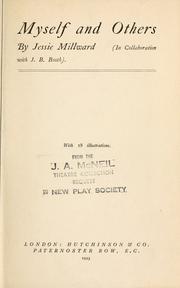 Front cover of Myself and others by Jessie Millward
