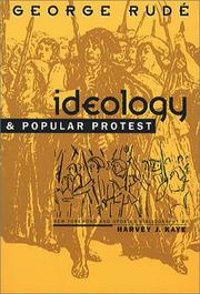 Front cover of Ideology and popular protest by George Rudé