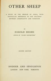 Cover of Other sheep by Harold Begbie