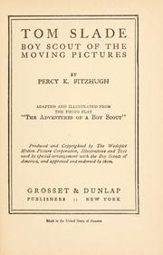 Front cover of Tom Slade by Percy Keese Fitzhugh
