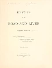 Front cover of Rhymes of the road and river by Arthur H. MacOwen