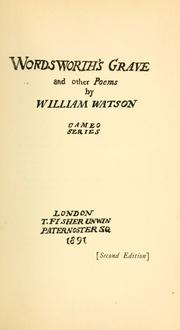 Cover of Wordsworth's grave by Watson, William