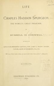 Front cover of Life of Charles Haddon Spurgeon by Russell Herman Conwell