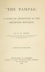 Cover of The Pampas by A. R. Hope Moncrieff