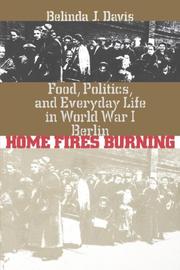 Front cover of Home Fires Burning by Belinda J. Davis