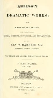 Front cover of Works (Hamlet / King Lear / Lover's Complaint / Othello / Passionate Pilgrim / Rape of Lucrece / Romeo and Juliet / Sonnets / Venus and Adonis) by William Shakespeare