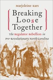 Cover of Breaking loose together by Marjoleine Kars
