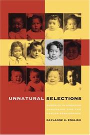 Front cover of Unnatural Selections by Daylanne K. English