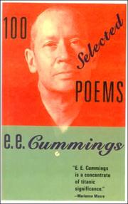 Cover of 100 selected poems by E. E. Cummings