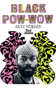 Cover of Black pow-wow by Ted Joans