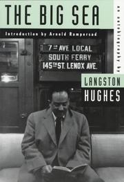 Front cover of The big sea by Langston Hughes