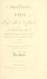 Cover of Decision by Barbara Wreaks Hoole Hofland
