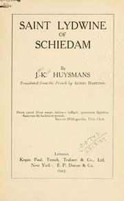 Front cover of Saint Lydwine of Schiedam by Joris-Karl Huysmans