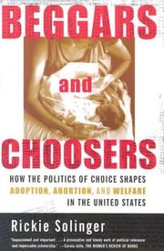 Cover of Beggars and Choosers by Rickie Solinger