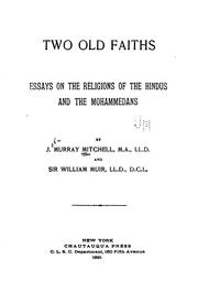 Cover of Two old faiths by J. Murray Mitchell