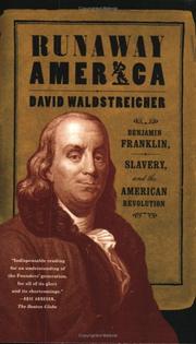 Cover of Runaway America by David Waldstreicher