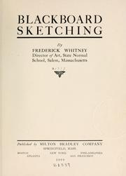 Cover of Blackboard sketching by Frederick Whitney