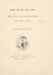 Cover of Lob Lie-by-the-fire by Juliana Horatia Gatty Ewing