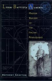 Front cover of Leon Battista Alberti by Anthony Grafton