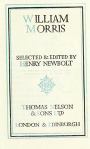 Cover of William Morris by William Morris