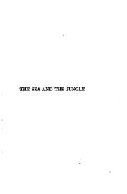 Front cover of The sea and the jungle by H. M. Tomlinson