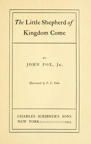 Cover of The little shepherd of Kingdom Come by John Fox Jr.