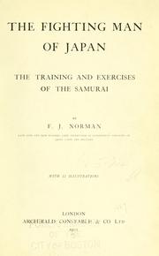 Front cover of The fighting man of Japan by Francis James Norman