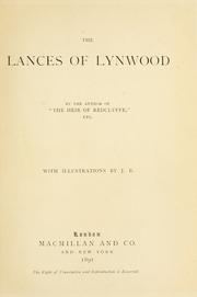 Front cover of The Lances of Lynwood by Mary Charlotte Yonge