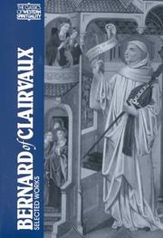 Front cover of Correspondence by Saint Bernard of Clairvaux