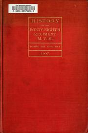 Front cover of History of the Forty-eighth Regiment, M.V.M. during the Civil War by Albert Plummer