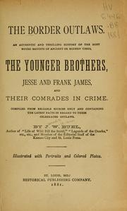 Cover of The border outlaws by James W. Buel