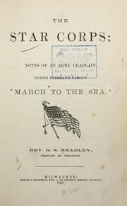 Cover of The star corps by George S. Bradley