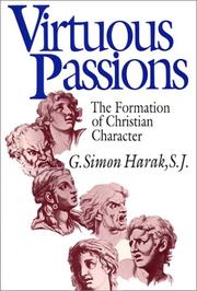 Cover of Virtuous Passions by G. Simon Harak