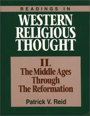 Front cover of Readings in Western religious thought by Patrick V. Reid