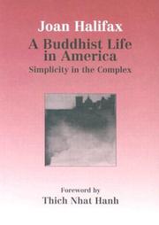 Front cover of A Buddhist life in America by Joan Halifax
