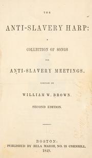 Front cover of The anti-slavery harp by William Wells Brown