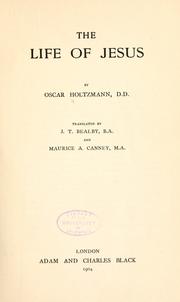 Cover of Leben Jesu by Holtzmann, Oskar
