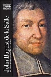 Front cover of John Baptist de la Salle by Koch, Carl