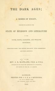 Cover of The dark ages by Samuel Roffey Maitland