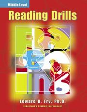 Cover of Reading Drills by Edward Bernard Fry