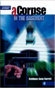 Front cover of A corpse in the basement by Kathleen Anne Barrett