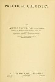 Front cover of Practical chemistry by Newell, Lyman Churchill
