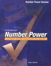 Cover of Contemporary's number power by Mitchell, Robert