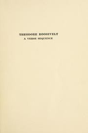 Front cover of Theodore Roosevelt by Russell Ignatius Jones Wilbur