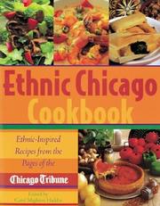 Cover of Ethnic Chicago Cookbook by Carol Mighton Haddix