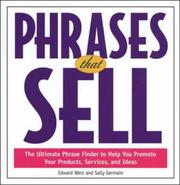 Cover of Phrases that sell by Edward W. Werz